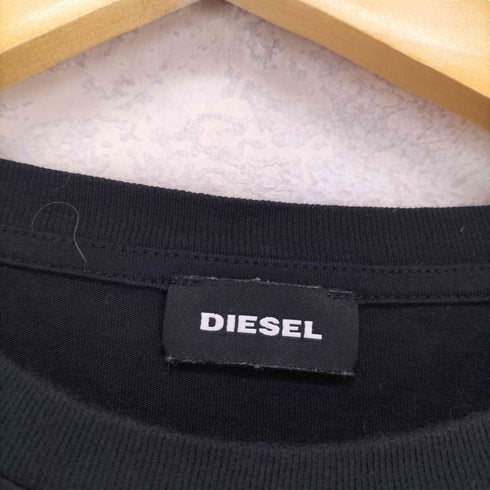 ディーゼル DIESEL ONLY THE BRAVE レイヤードデザインL/S TEE メンズ