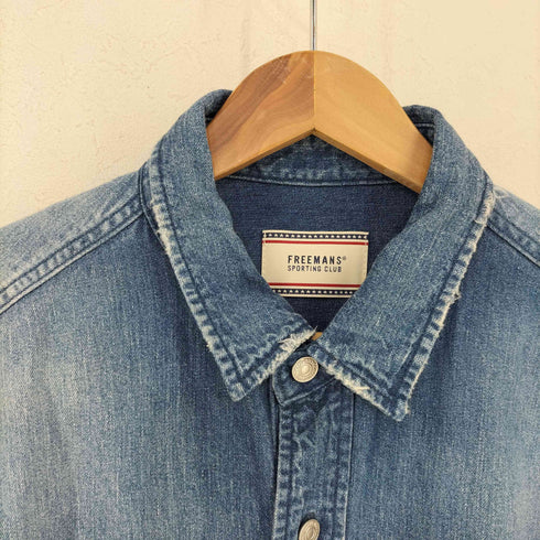 フリーマンズスポーティングクラブ FREEMANS SPORTING CLUB GREAT JONES JEAN SHIRT グレートジョーンズジーンズシャツ メンズ JPN:S