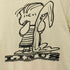 70S Hanes Beefy-Tボディ USA製 三角タグ キャラクター プリント メッセージ プリント S/S Tシャツ メンズ import:M