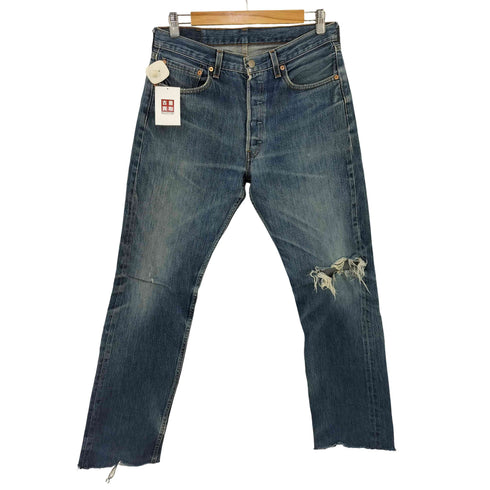 リーバイス Levis 97製 501ストレートデニムパンツ ボタン裏553 サンベニート工場 メンズ 33/36