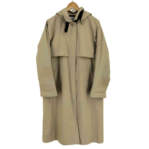 ロンドンフォグ LONDON FOG MADE IN USA Maincoats フード付き ステンカラーコート チンスト レディース 14 PET.