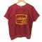 70-80S 企業ロゴ Atlantic City プリント ラグラン スウェット Tシャツ メンズ