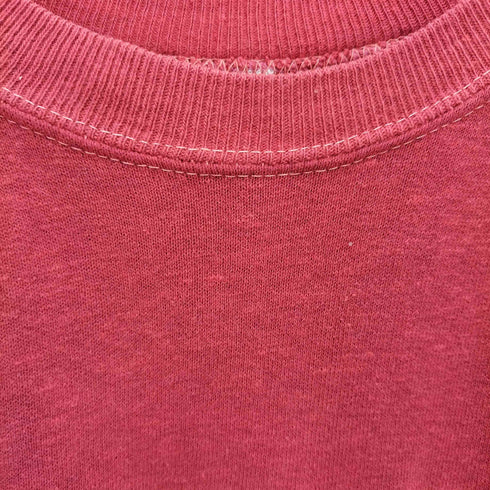 70-80S 企業ロゴ Atlantic City プリント ラグラン スウェット Tシャツ メンズ