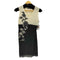 ヴィヴィアンタム VIVIENNE TAM Vネック刺繍パワーネットノースリーブワンピース レディース JPN:0