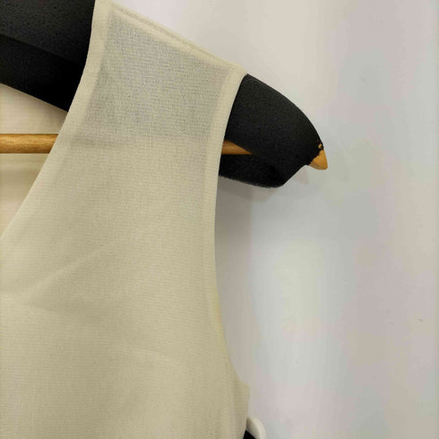 ヴィヴィアンタム VIVIENNE TAM Vネック刺繍パワーネットノースリーブワンピース レディース JPN:0