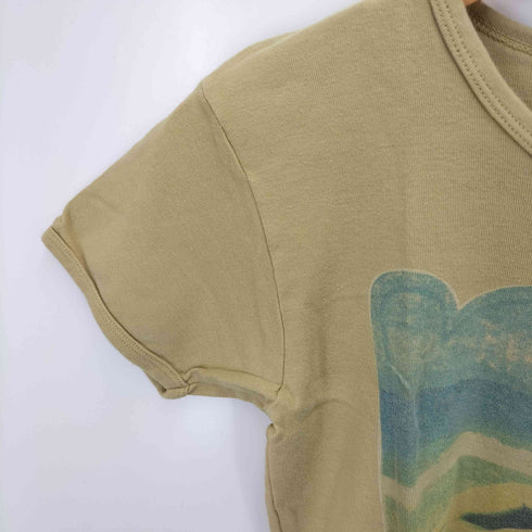 American Apparel Classic Girl ボディ USA製 フォト グラフィック S/S カットソー ユニセックス Y2K レディース import:L