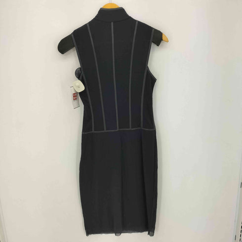 ヴィヴィアンタム VIVIENNE TAM 00S パワーネットフラワー刺繍チャイナドレスワンピース レディース JPN:1