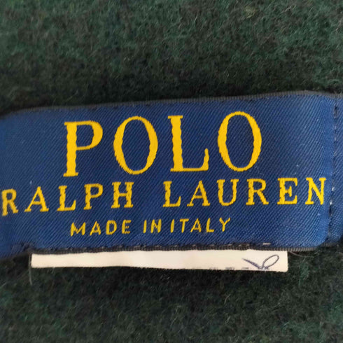 ポロラルフローレン POLO RALPH LAUREN ビッグポニー バイカラー マフラー フリンジ メンズ