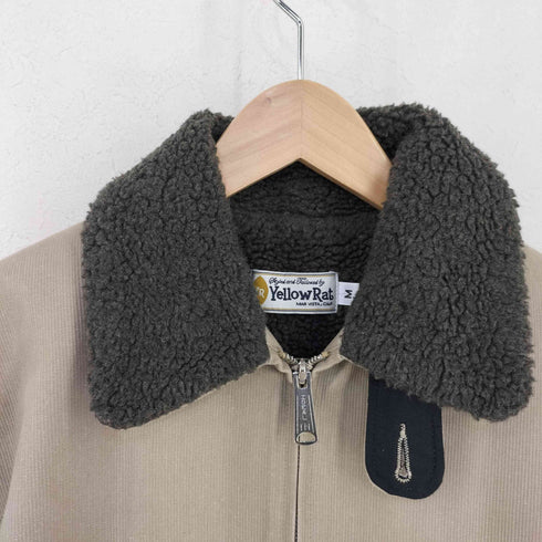 Yellow Rat MADE IN USA 裏ボア ダブルジップデッキジャケット IDEAL ZIPPER メンズ JPN:M