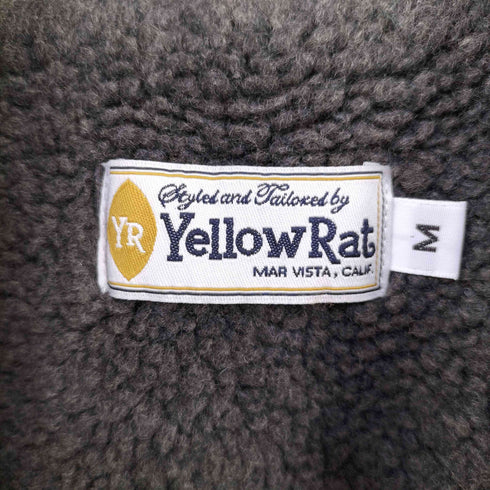 Yellow Rat MADE IN USA 裏ボア ダブルジップデッキジャケット IDEAL ZIPPER メンズ JPN:M