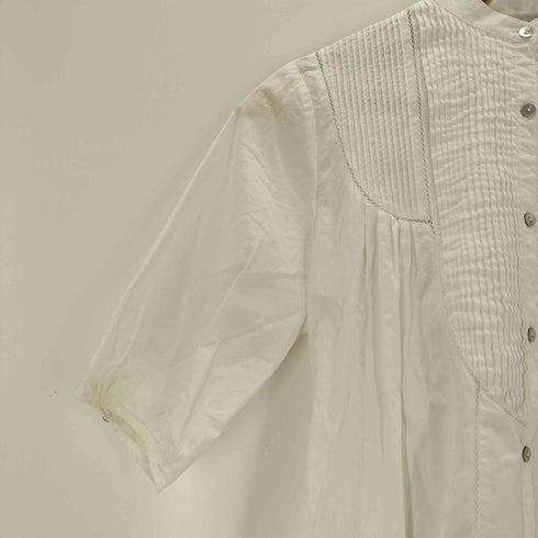 ポールアンドジョー PAUL&JOE バンドカラーシャツワンピース レディース JPN:36