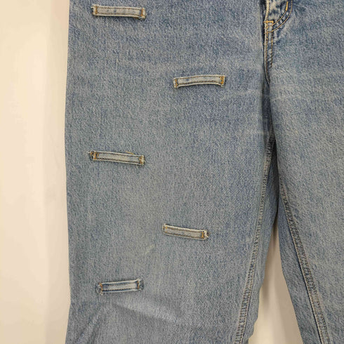 EDWINボディ 再構築 リビルド メニー デザイン ベルトループ ワイド バギー デニム パンツ メンズ