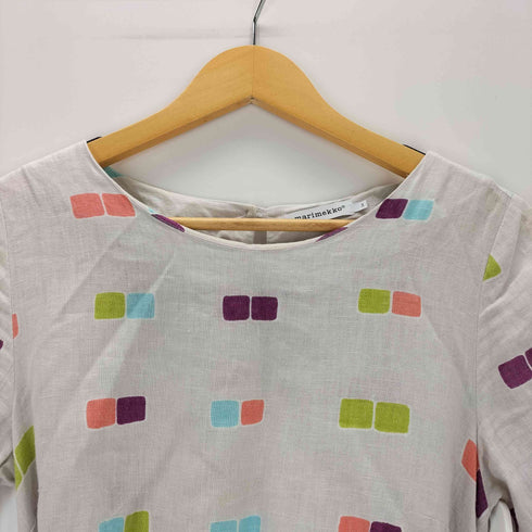 マリメッコ marimekko NONA リネンドレス レディース DE:34