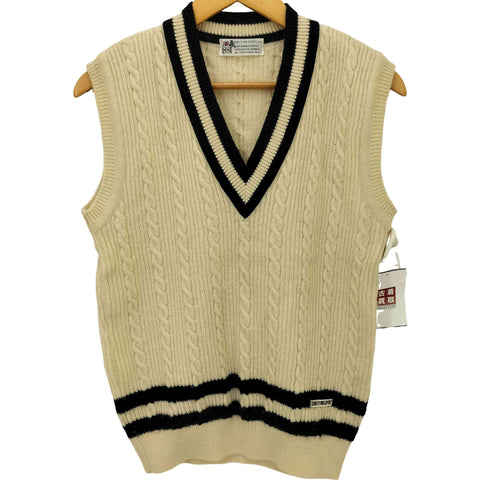 チェルッティ CERRUTI 1881 ケーブル ウール チルデン 二ット ベスト メンズ 2