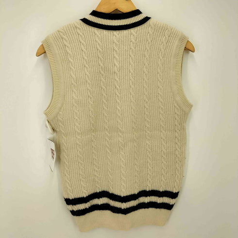 チェルッティ CERRUTI 1881 ケーブル ウール チルデン 二ット ベスト メンズ 2