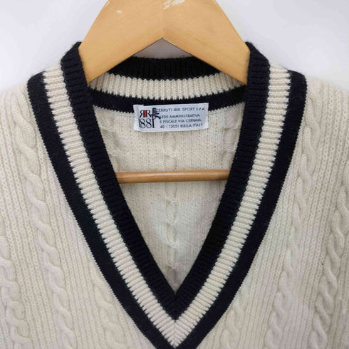 チェルッティ CERRUTI 1881 ケーブル ウール チルデン 二ット ベスト メンズ 2