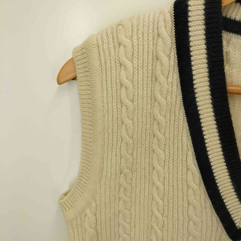 チェルッティ CERRUTI 1881 ケーブル ウール チルデン 二ット ベスト メンズ 2