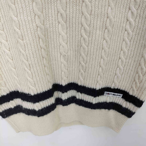 チェルッティ CERRUTI 1881 ケーブル ウール チルデン 二ット ベスト メンズ 2