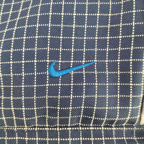 ナイキ NIKE 00S チェック柄 スウッシュロゴ刺繍 2WAY ボストンバッグ Y2K メンズ