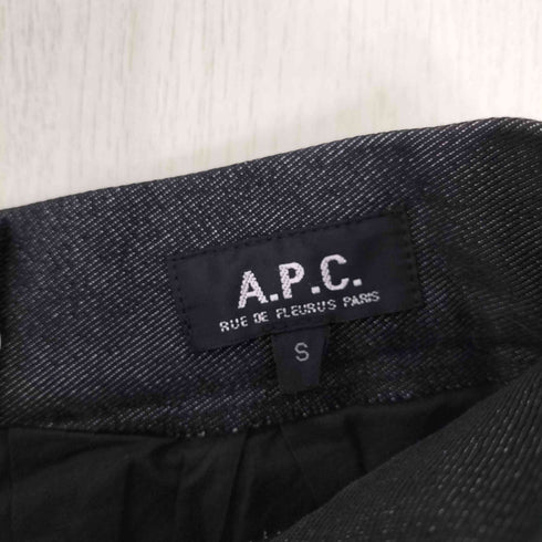 アーペーセー A.P.C. フランス製 タックデニムスカート レディース JPN:S