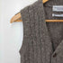 university of oxford collection クルミボタン ウール ニット ベスト メンズ import:M