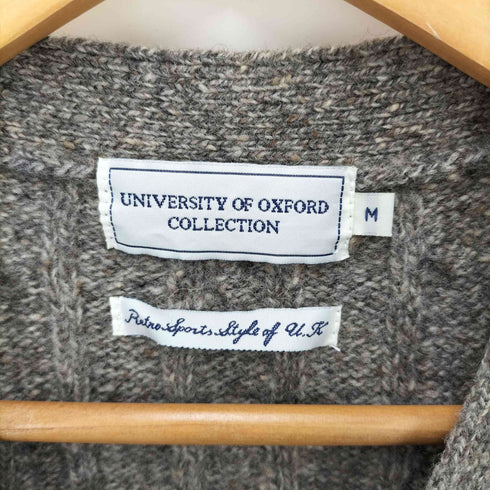 university of oxford collection クルミボタン ウール ニット ベスト メンズ import:M