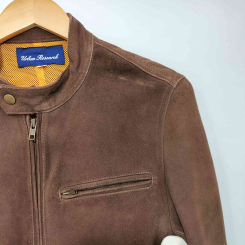アーバンリサーチ URBAN RESEARCH ゴートレザーシングルライダースジャケット メンズ FR:38