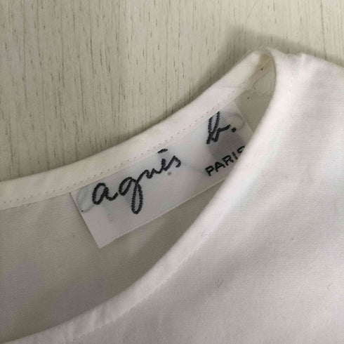 アニエスベー agnes b. フレンチスリーブチュニックワンピース レディース JPN:36