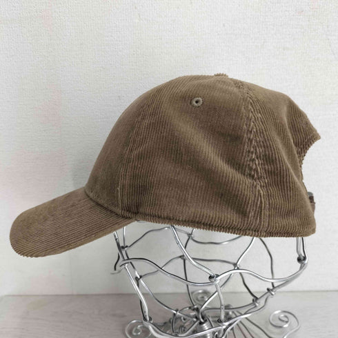 ラルフローレン RALPH LAUREN 裏地チェック 同色ポニー刺繍 コーデュロイキャップ メンズ ONE SIZE