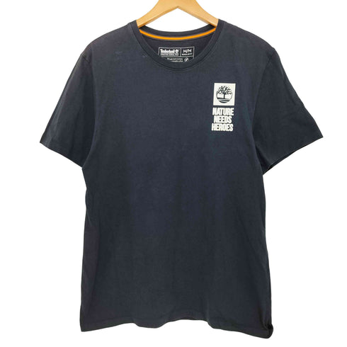 ティンバーランド Timberland 両面ロゴプリント ショートスリーブクルーネックTシャツ メンズ import:M