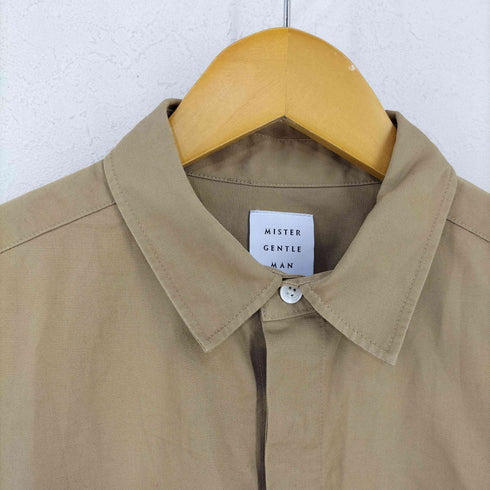 ミスタージェントルマン MISTERGENTLEMAN SHIRT SUITS シャツスーツ フライフロントS/Sジャンプスーツ メンズ M