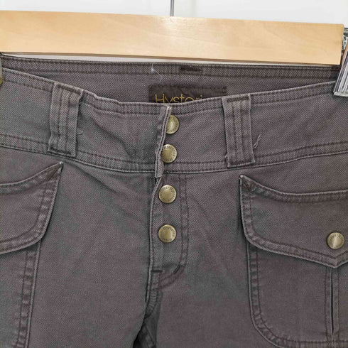 ヒステリックス HYSTERICS 00S クロップド ブッシュポケット スナップボタン パンツ Y2K レディース JPN:M