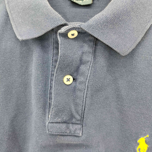 ポロバイラルフローレン Polo by RALPH LAUREN ポニー刺繍スリムフィットカノコポロシャツ メンズ import:M