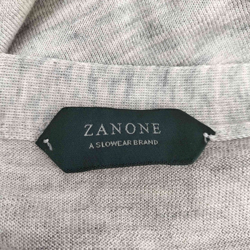 ザノーネ ZANONE ハイゲージ カシミヤ シルク ニットカーディガン メンズ EUR:48
