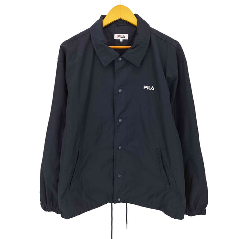 フィラ FILA ロゴ刺繍コーチジャケット メンズ JPN:L