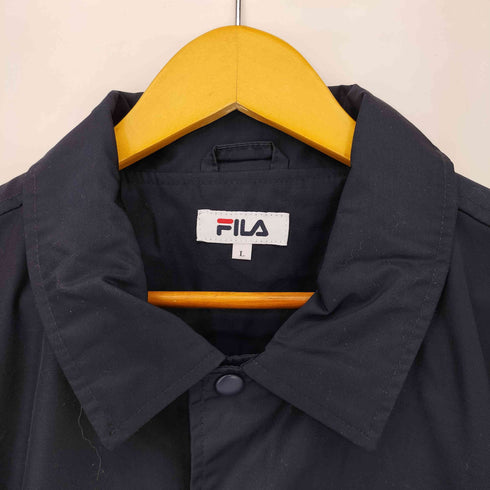 フィラ FILA ロゴ刺繍コーチジャケット メンズ JPN:L