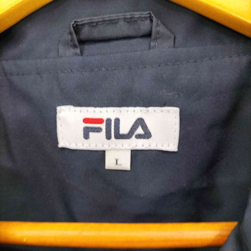 フィラ FILA ロゴ刺繍コーチジャケット メンズ JPN:L