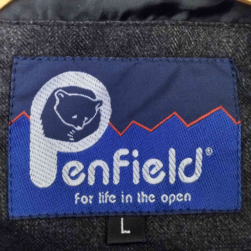 ペンフィールド Penfield 裾ドローコード スタンドカラー 中綿ジャケット メンズ JPN:L