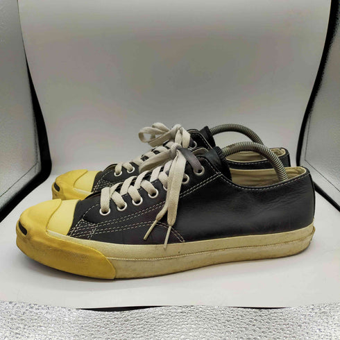 コンバース CONVERSE JACK PURCELL LEATHER BLK メンズ CONVERSE:8 1/2