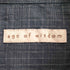 age of wisdom 半袖 レーヨン チェックシャツ メンズ import:M