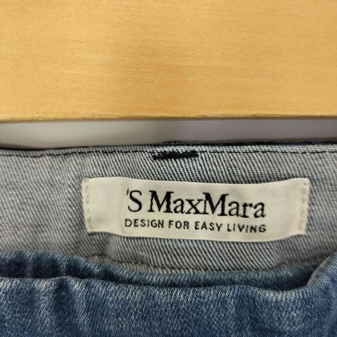 エスマックスマーラ S Max Mara デニムテーパードパンツ レディース USA 10