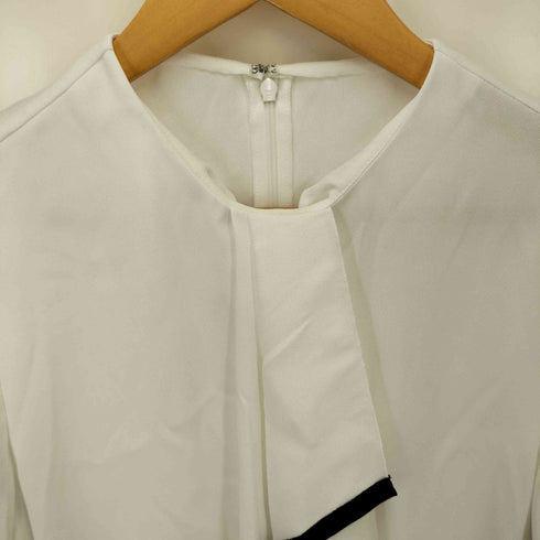 ランバンコレクション LANVIN COLLECTION フリル パイピング ブラウス レディース FR:40