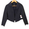 ランバンコレクション LANVIN COLLECTION ミラノ リブ ニット ノーカラー ジャケット レディース FR:40