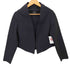 ランバンコレクション LANVIN COLLECTION ミラノ リブ ニット ノーカラー ジャケット レディース FR:40