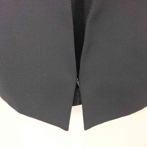 ランバンコレクション LANVIN COLLECTION ミラノ リブ ニット ノーカラー ジャケット レディース FR:40