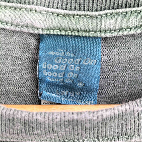 グッドオン good on S/S POCKET TEE 後染め クルーネック 半袖 Tシャツ メンズ JPN:L