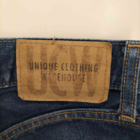 ユニーククロージングウェアハウス UNIQUE CLOTHING WAREHOUSE 80-90S OLD UNIQLO ジップフライ デニム パンツ Rタブ メンズ