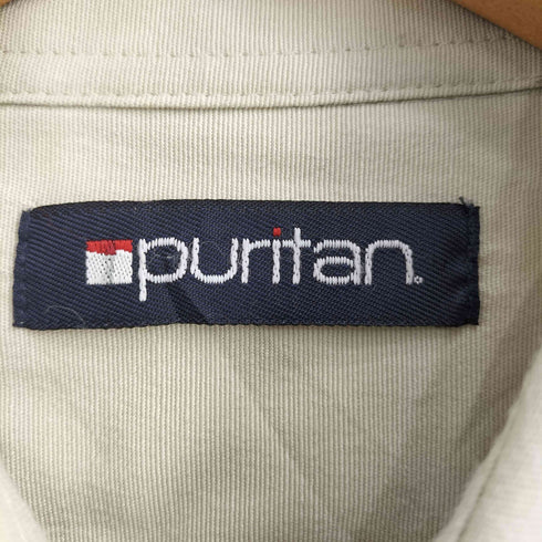 ピューリタン PURITAN プレーンカラー 半袖シャツ メンズ