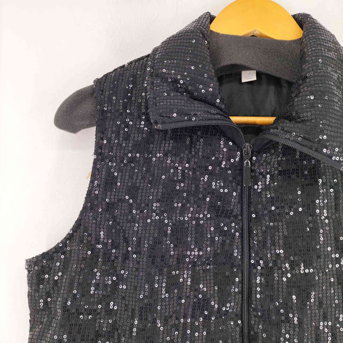ローラアシュレイ LAURA ASHLEY スパンコール ベスト レディース JPN:M