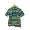 ポロバイラルフローレン Polo by RALPH LAUREN 90S マルチカラボーダーポロシャツ メンズ import:M